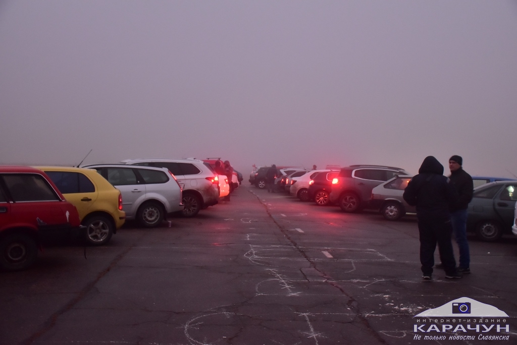 В Святогорске собрали рождественскую автоелку