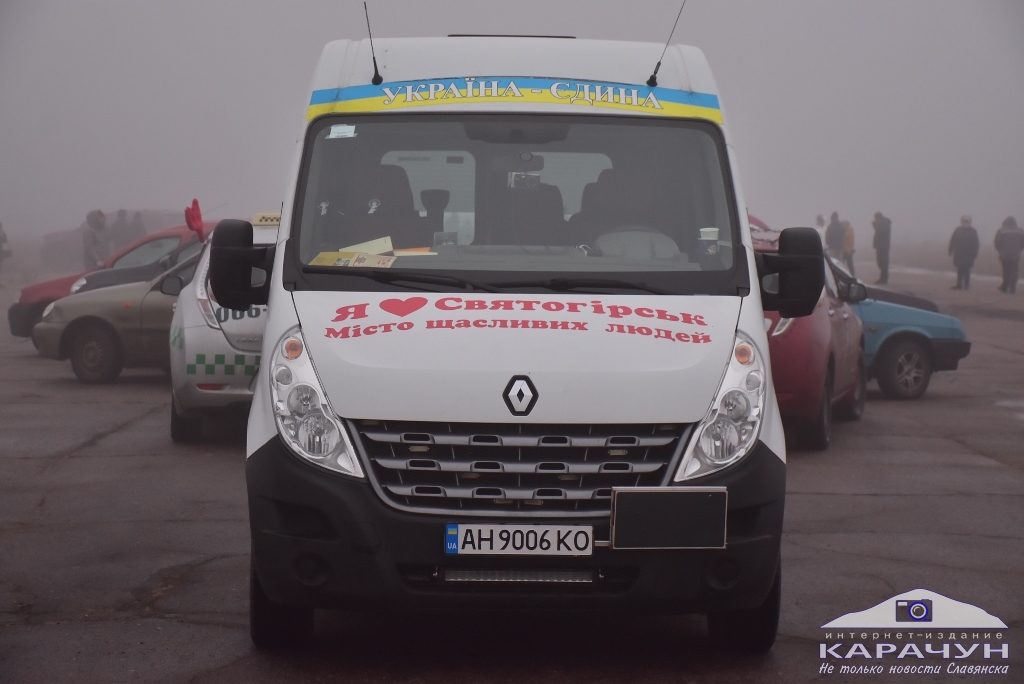 В Святогорске собрали рождественскую автоелку