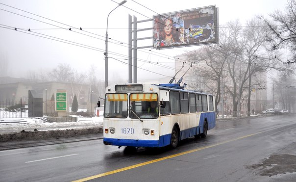 13 лютого в Донецьку зупинять рух тролейбусів за маршрутом №14