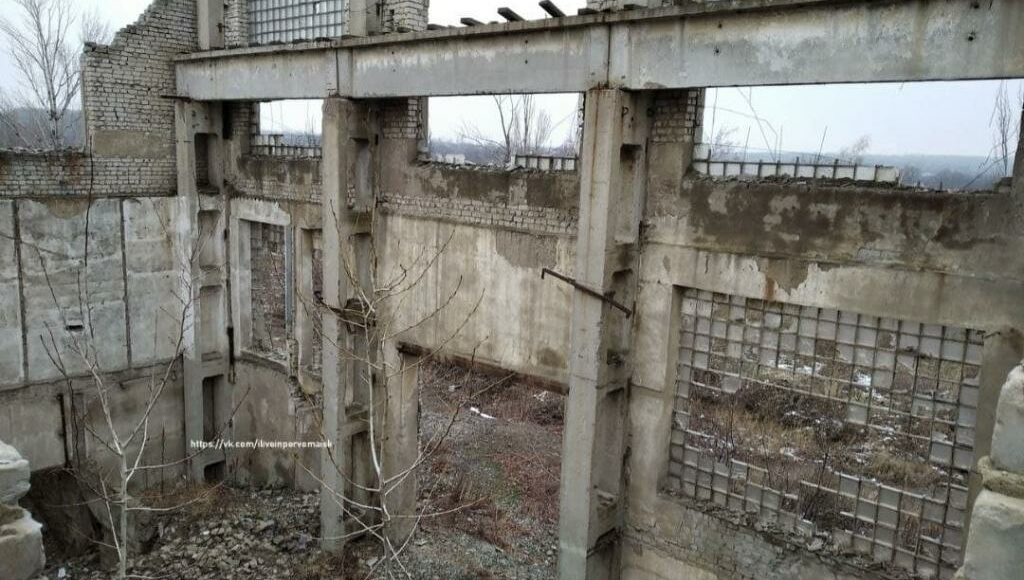 В ОРЛО поділилися фотографіями зруйнованого щебеневого заводу в Антрациті: фото