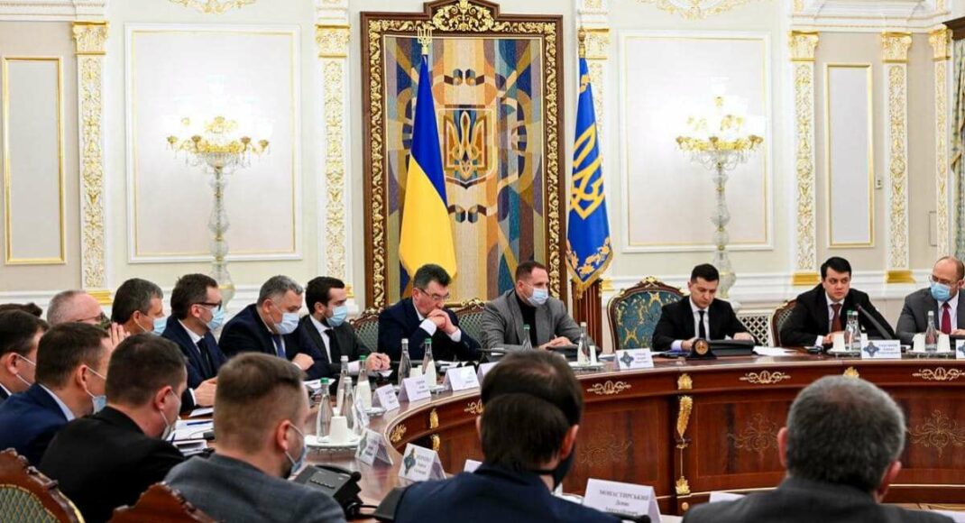 Сегодня на заседании СНБО обсудят ситуацию на востоке страны