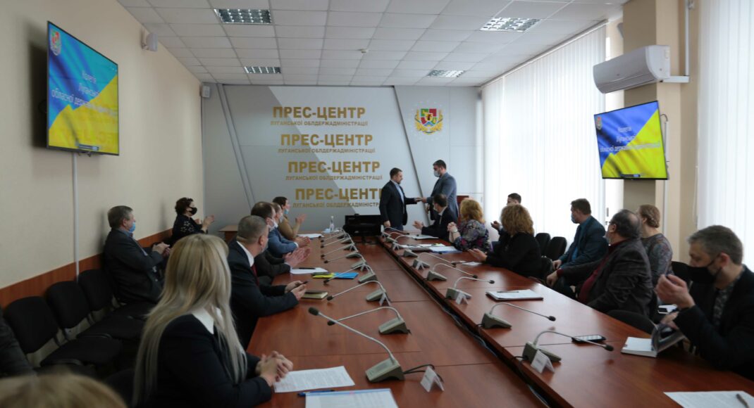 На Луганщине представили трех новых руководителей РГА
