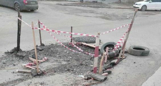 В оккупированной Горловке — критическая ситуация с дорогами