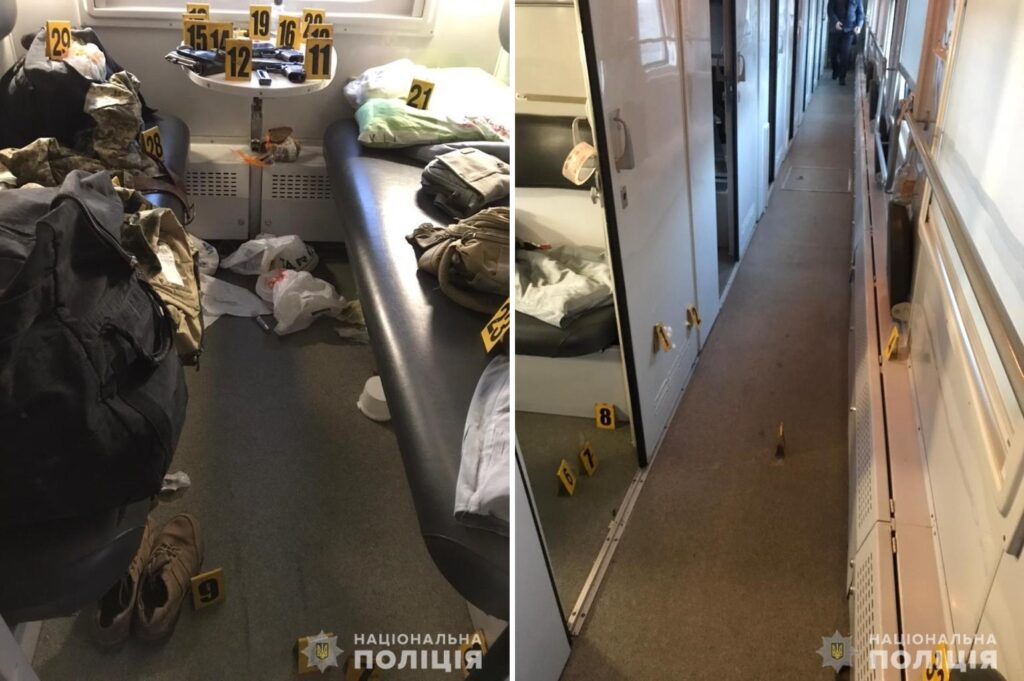 стрельба в поезде_подробности