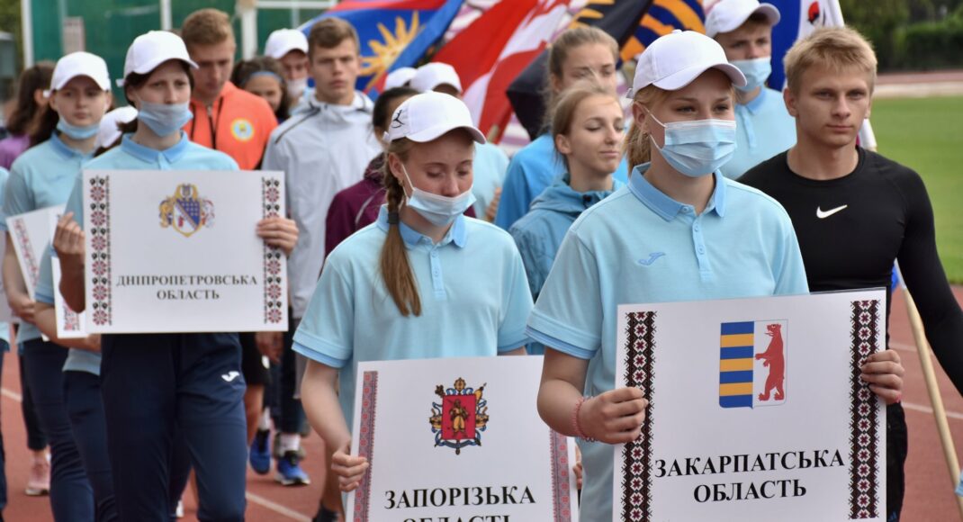У Бахмуті відкрили легкоатлетичний чемпіонат України (фото)