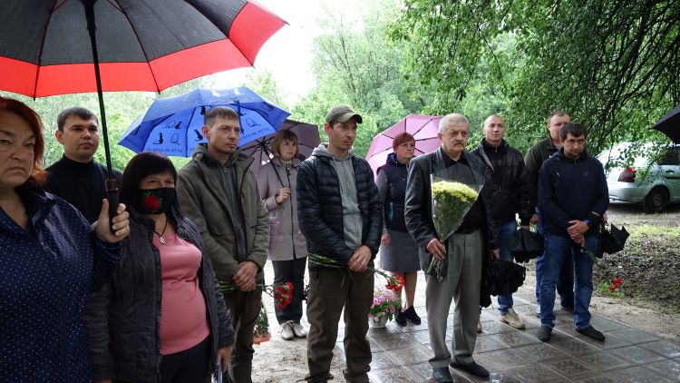 вшанували пам'ять десантника в Лимані