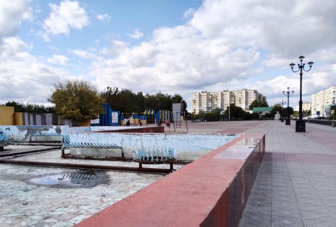 В Лисичанске пообещали построить новый фонтан и оборудовать территорию вокруг него