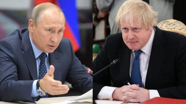 Премьер Британии обсудил с Путиным войну на Донбассе