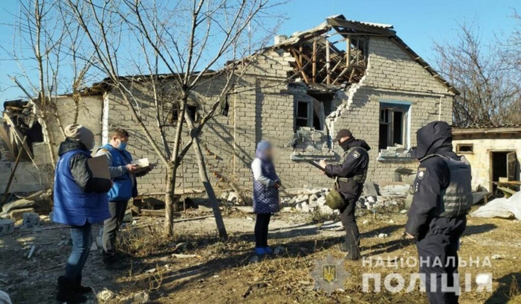разрушенное жилье донбасс