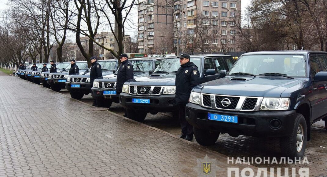 Полиция Донетчины получила от Европейского Союза 20 новых автомобилей (видео)