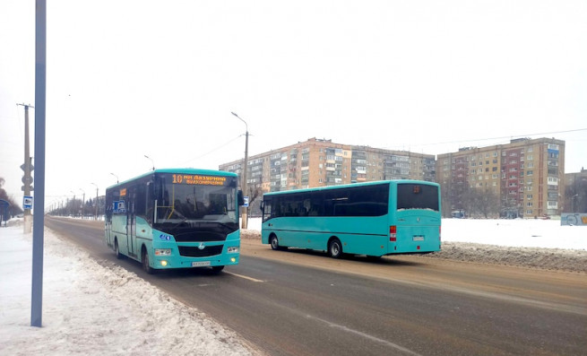 В Краматорске "газели" заменили автобусами (список маршрутов)