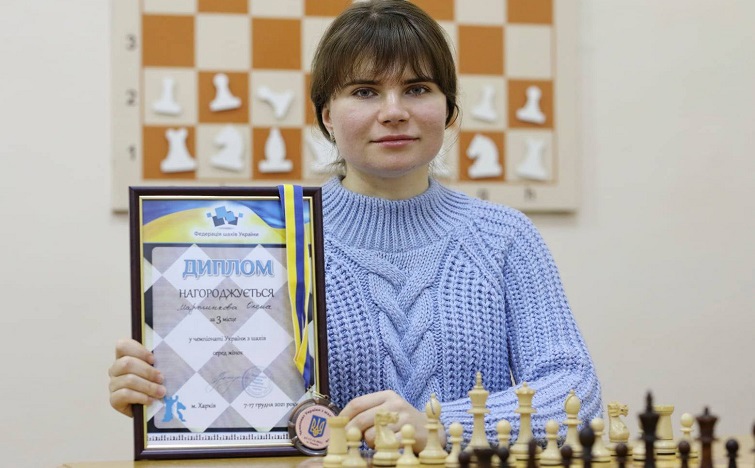 Жительница Краматорска стала бронзовым призером финала чемпионата Украины по шахматам