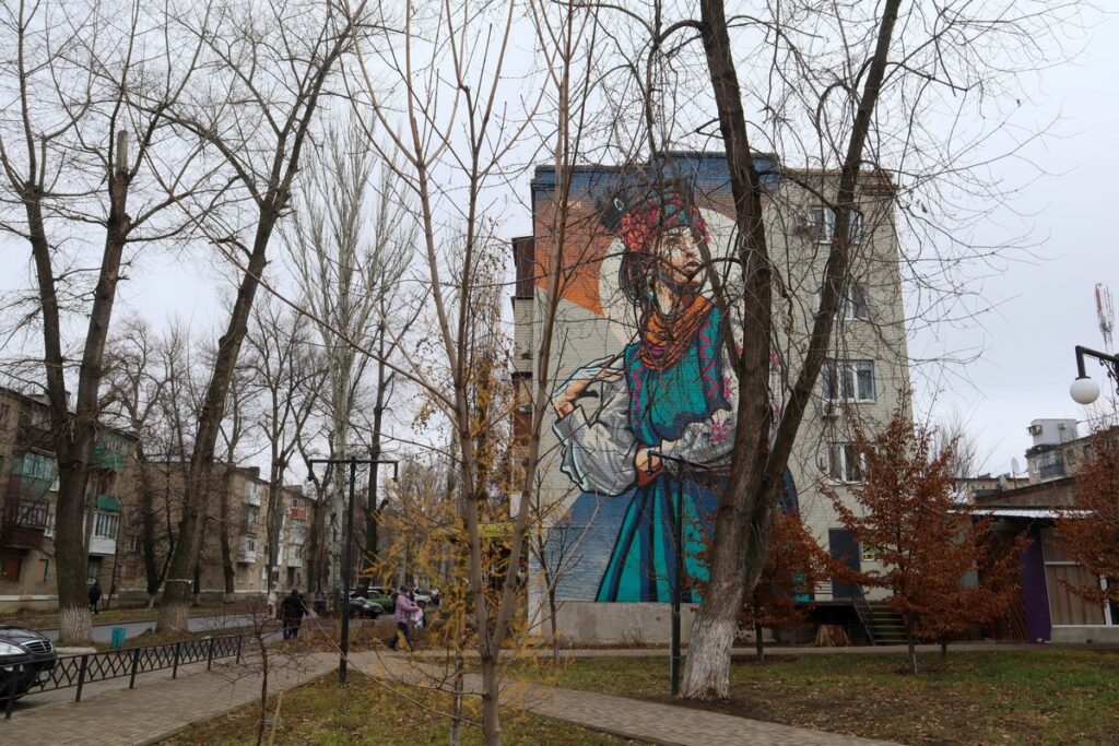 авдеевка мурал