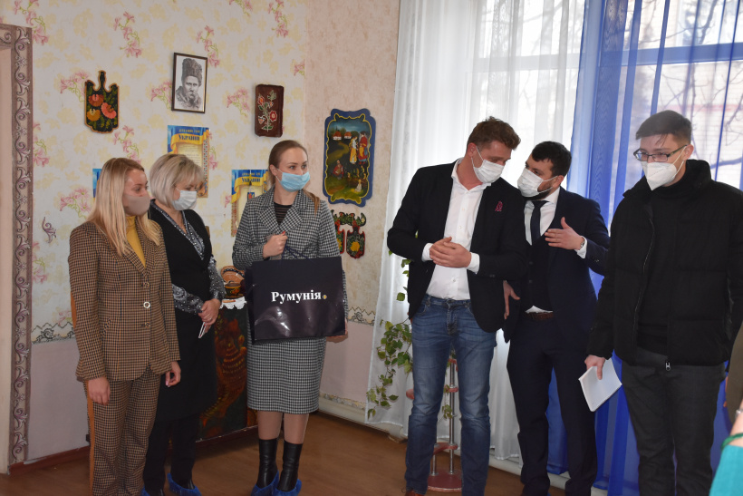 делегация Румынии в Торецке