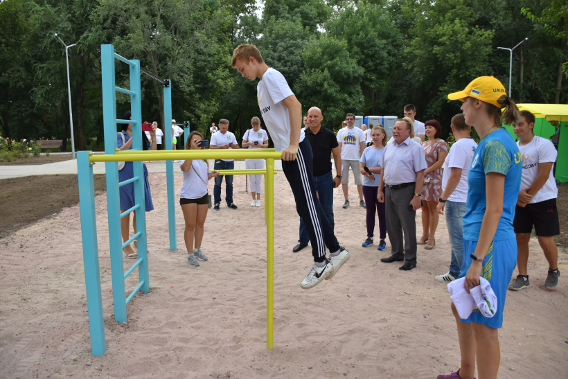 спортплощадки на Донетчине
