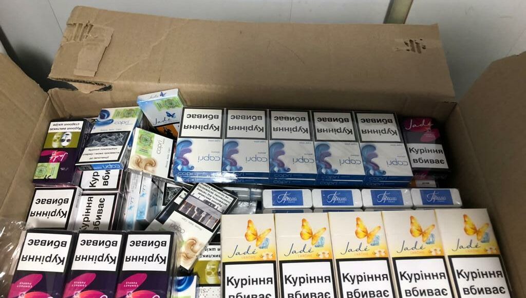 Пограничники в Донецкой области изъяли контрафактных сигарет на 500 тысяч гривень