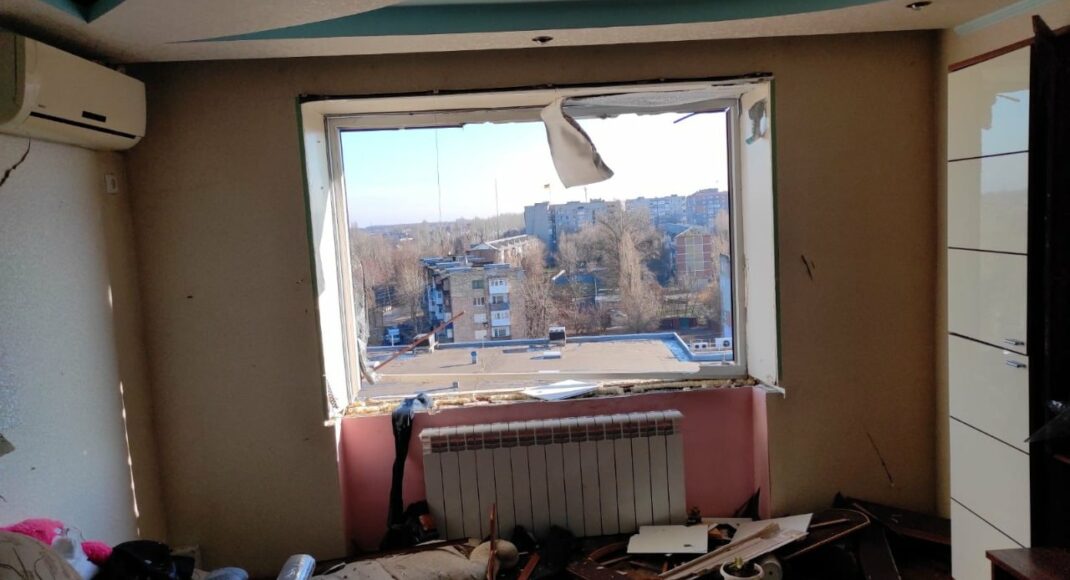 В Покровске в 9-этажном доме произошел взрыв в квартире