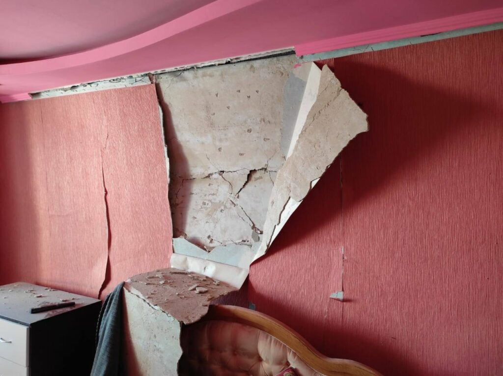 взрыв в квартире в Покровске