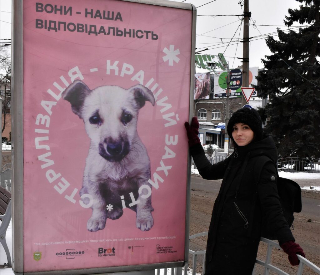 "Они наша ответственность": в Славянске появились яркие ситилайты на остановках общественного транспорта