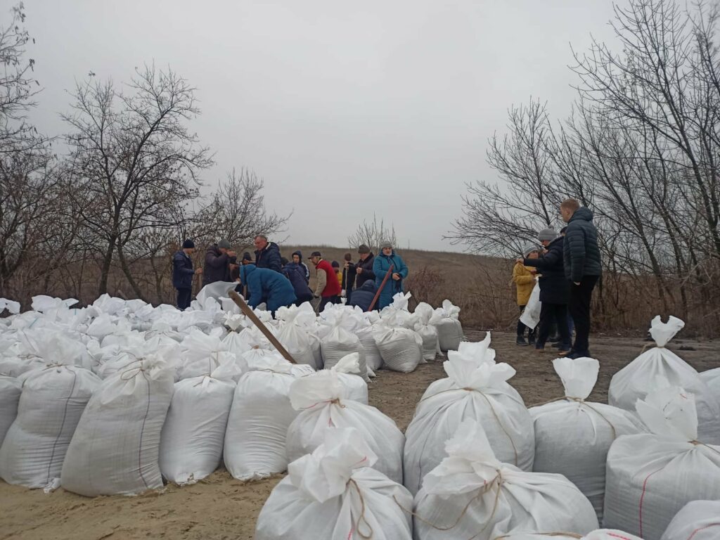 Оборона жителями Донетчины