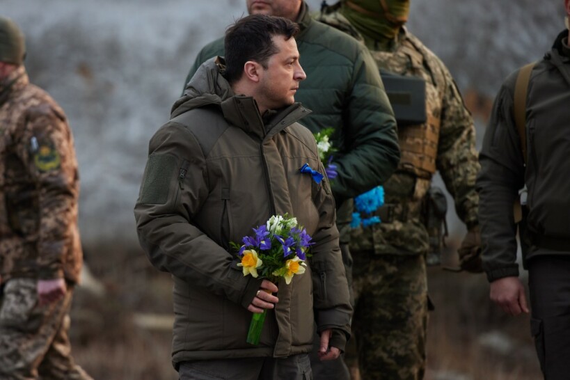 Зеленский в Авдеевке