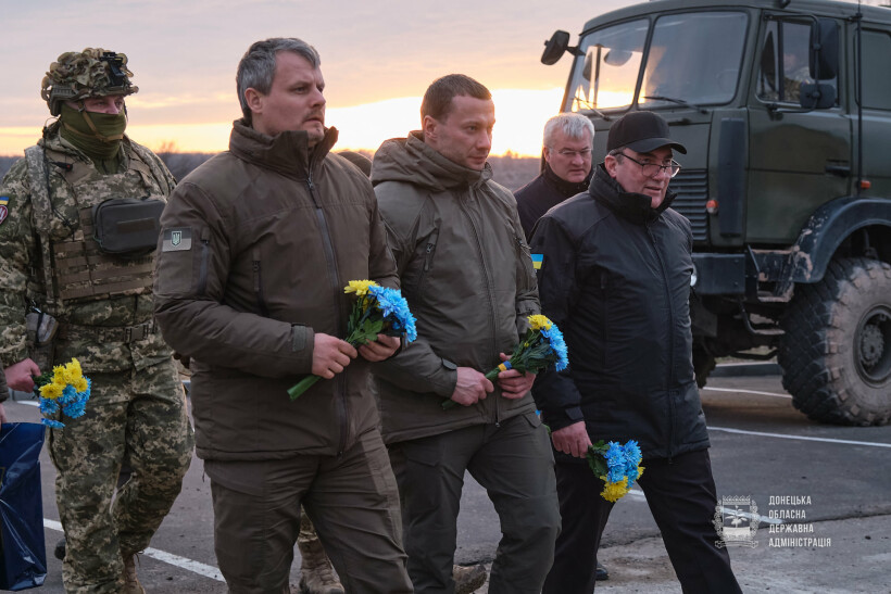 Зеленский в Авдеевке