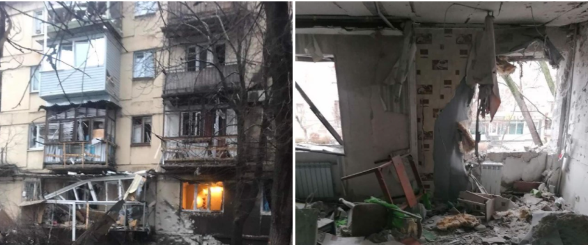 На Луганщине продолжается обстрел городов российскими оккупантами: повреждено 56 жилых домов