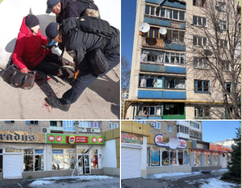 Окупанти обстріляли Лисичанськ: є поранені, в небо прорвалася авіація рф (фото)