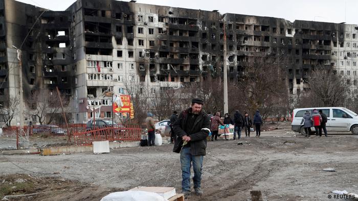 Горсовет Мариуполя опубликовал видео расстрелянного оккупантами рф города
