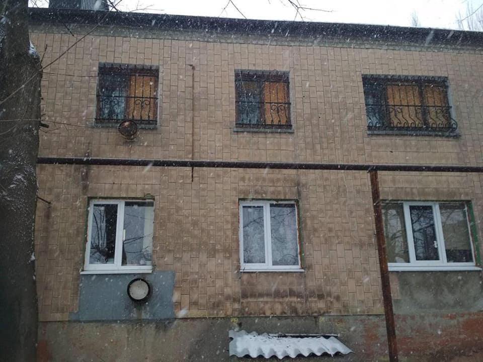 Новолуганское, минометный обстрел