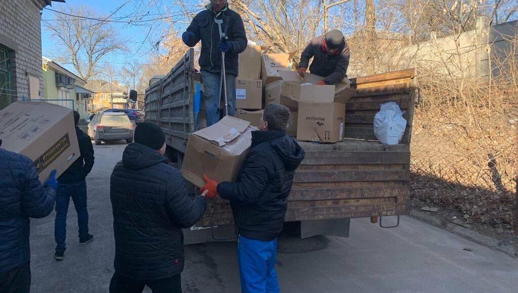 У Краматорськ прибула медична гумдопомога від військових