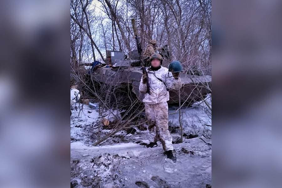 нацгвардейцы взяли технику оккупантов на Луганщине