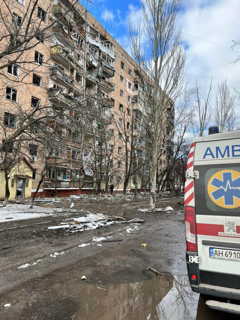 обстрел Краматорска