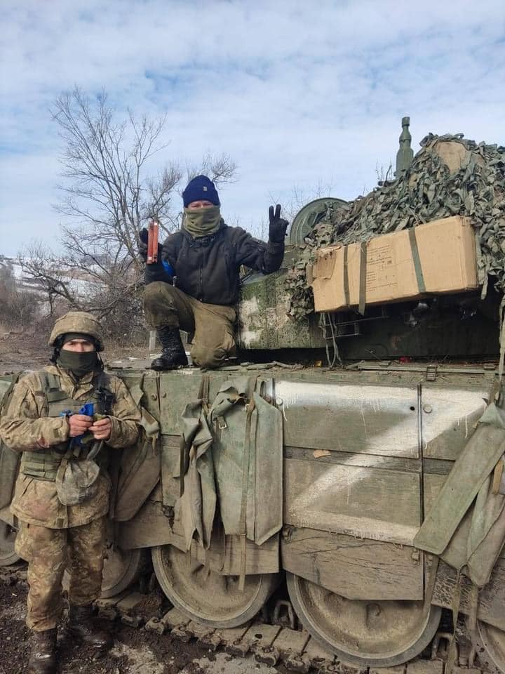 разбитая техника оккупанта на Луганщине