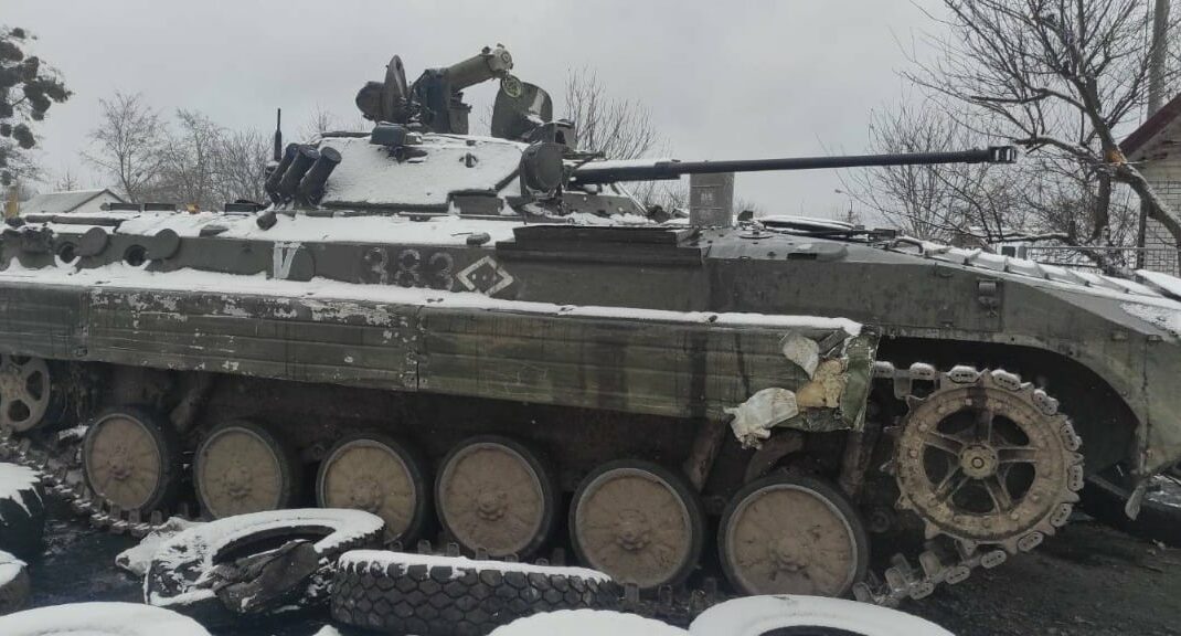 У Генштабі показали кадри розбитої техніки окупанта завдяки інформаційній підтримці українців