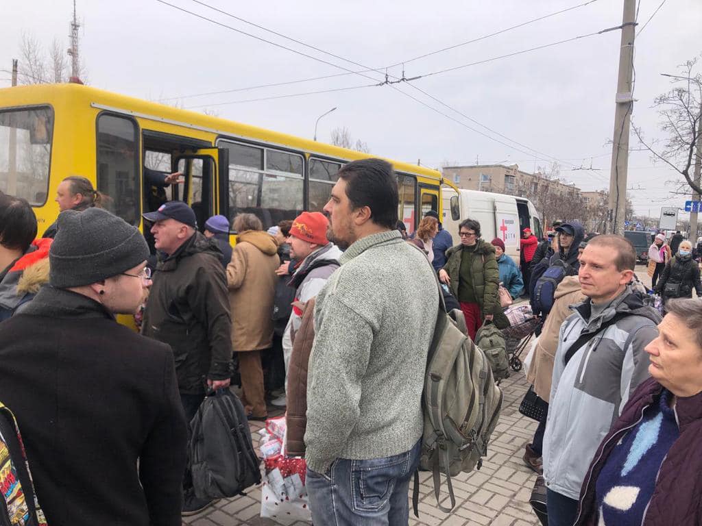 эвакуация с Луганщины