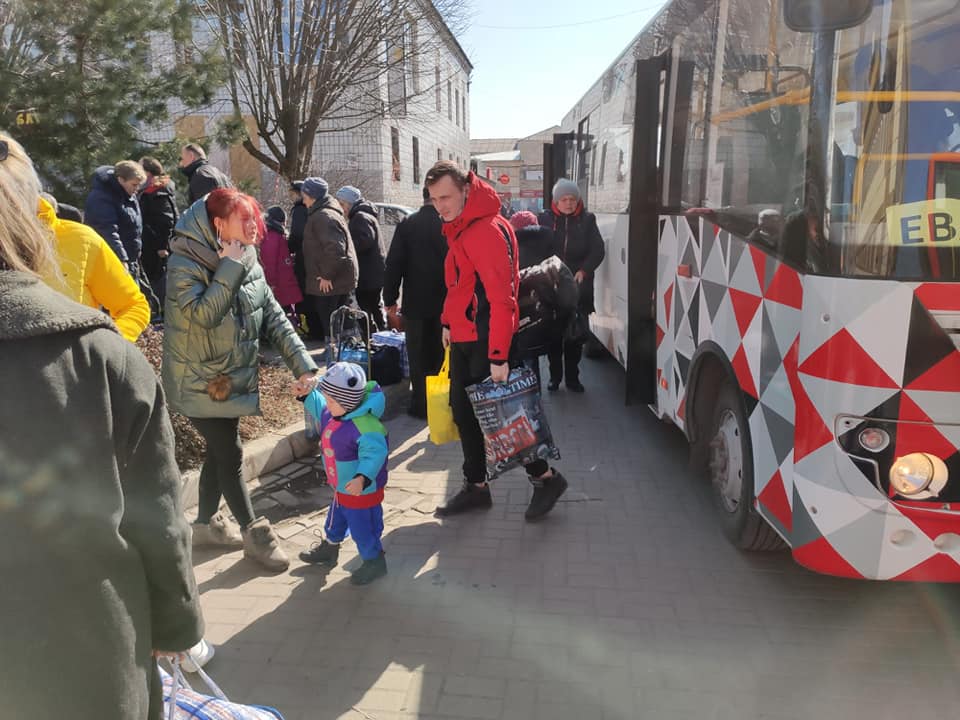 эвакуация из прифронтовой Донетчины