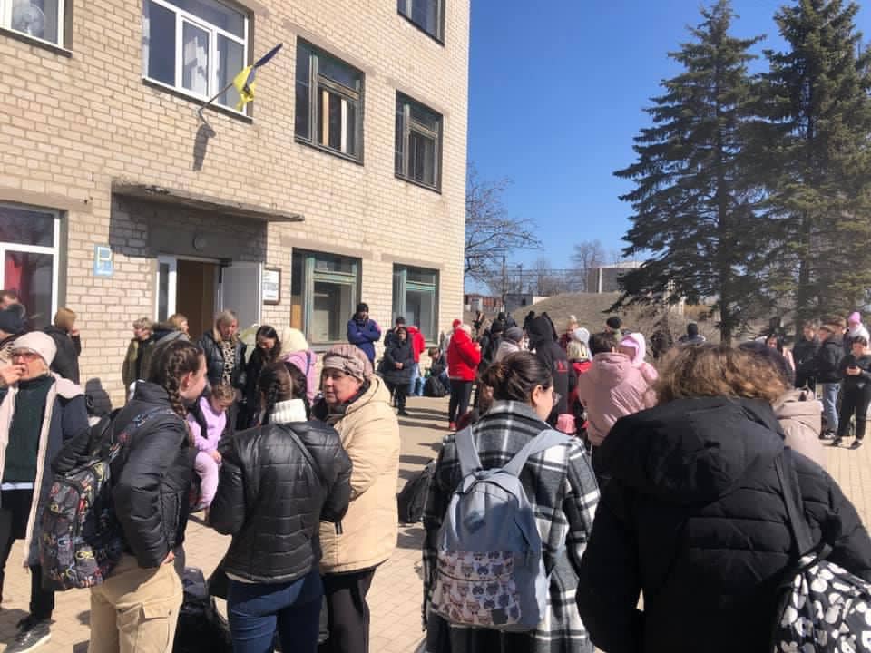 эвакуация жителей Луганщины