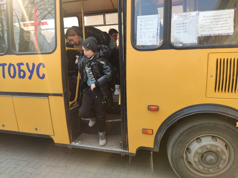 эвакуация жителей прифронтовой Донетчины