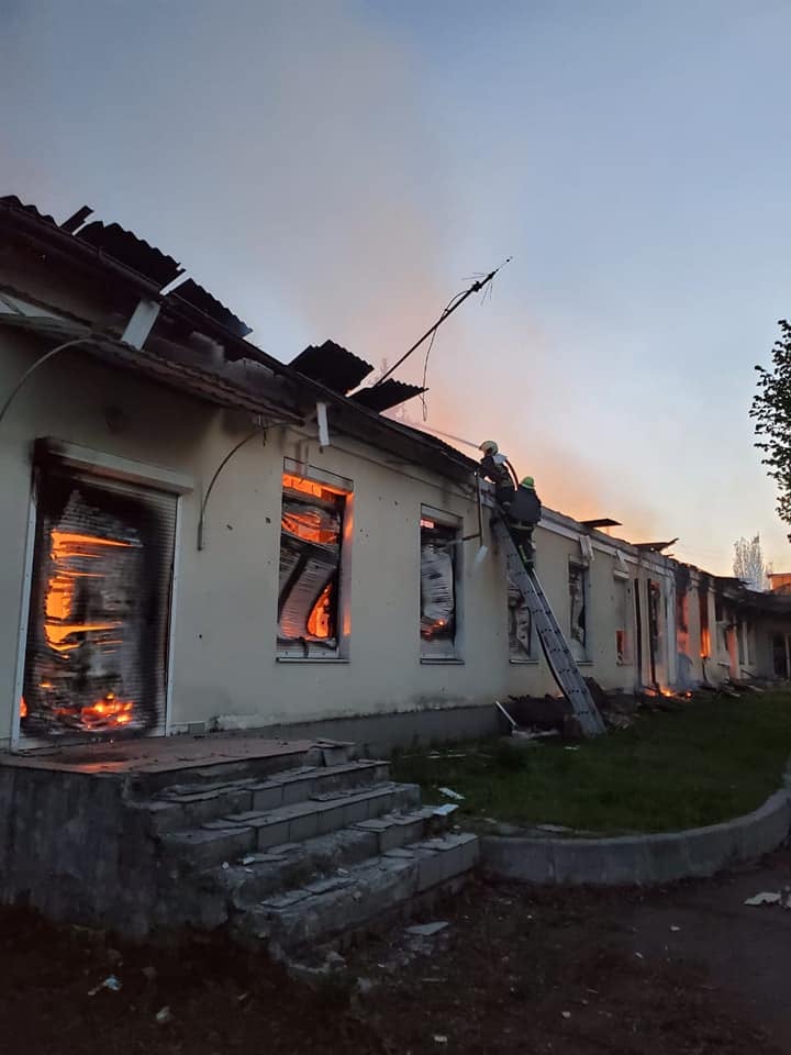 города Луганщины под обстрелом