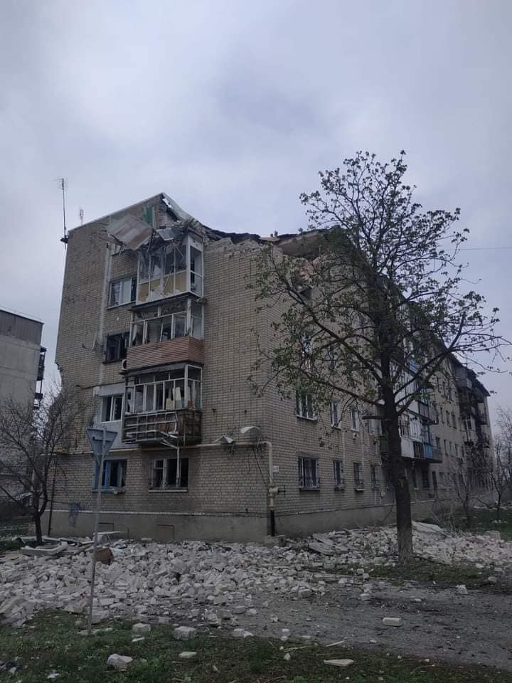 наступление рашистов на Луганщине
