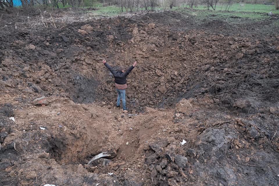 ракетный удар по Краматорску 18 апреля
