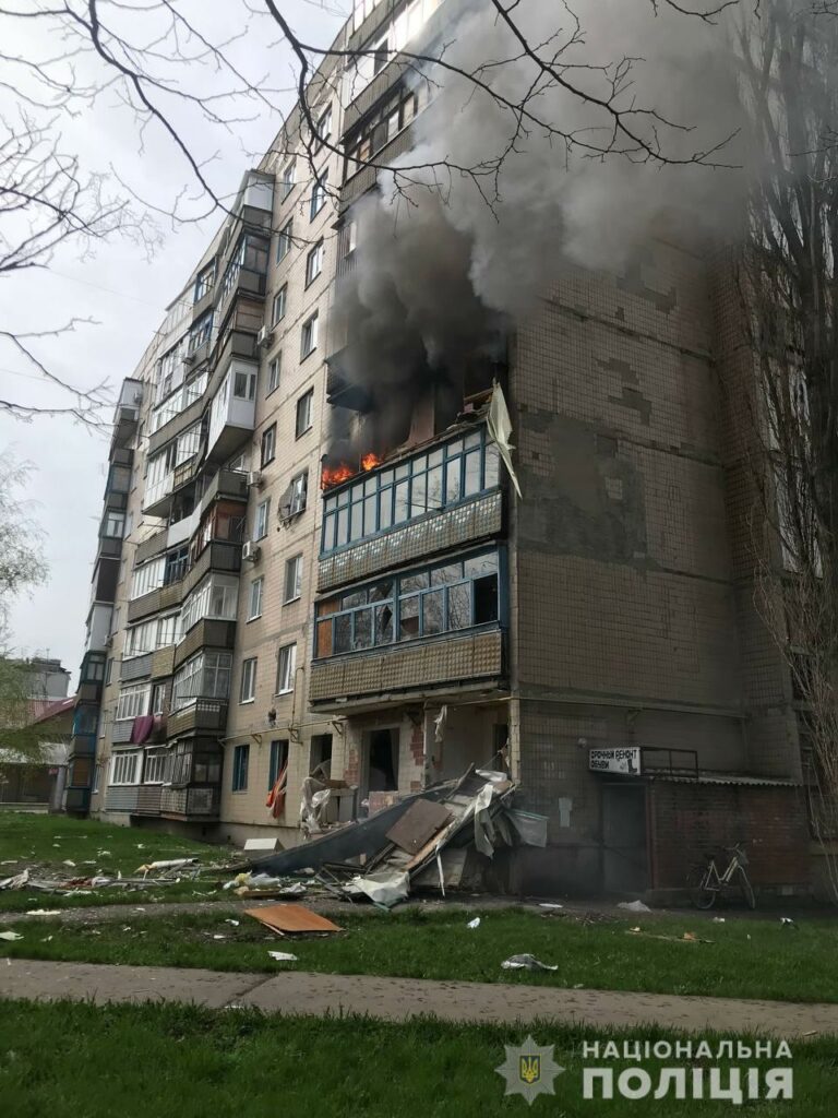 рашисты обстреляли Донетчину