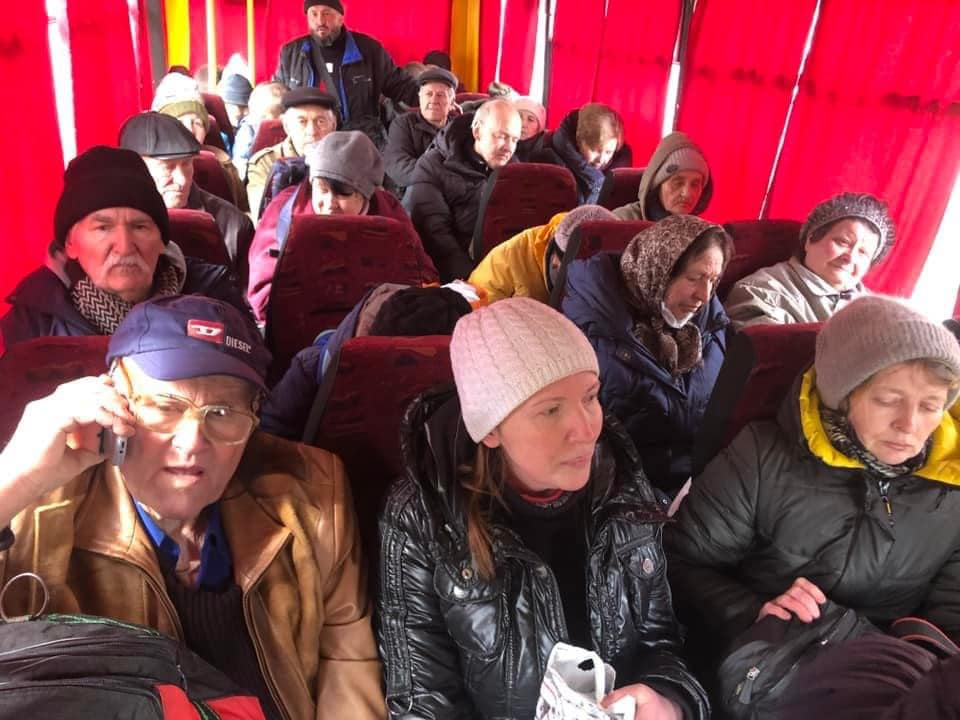 эвакуация на Луганщине