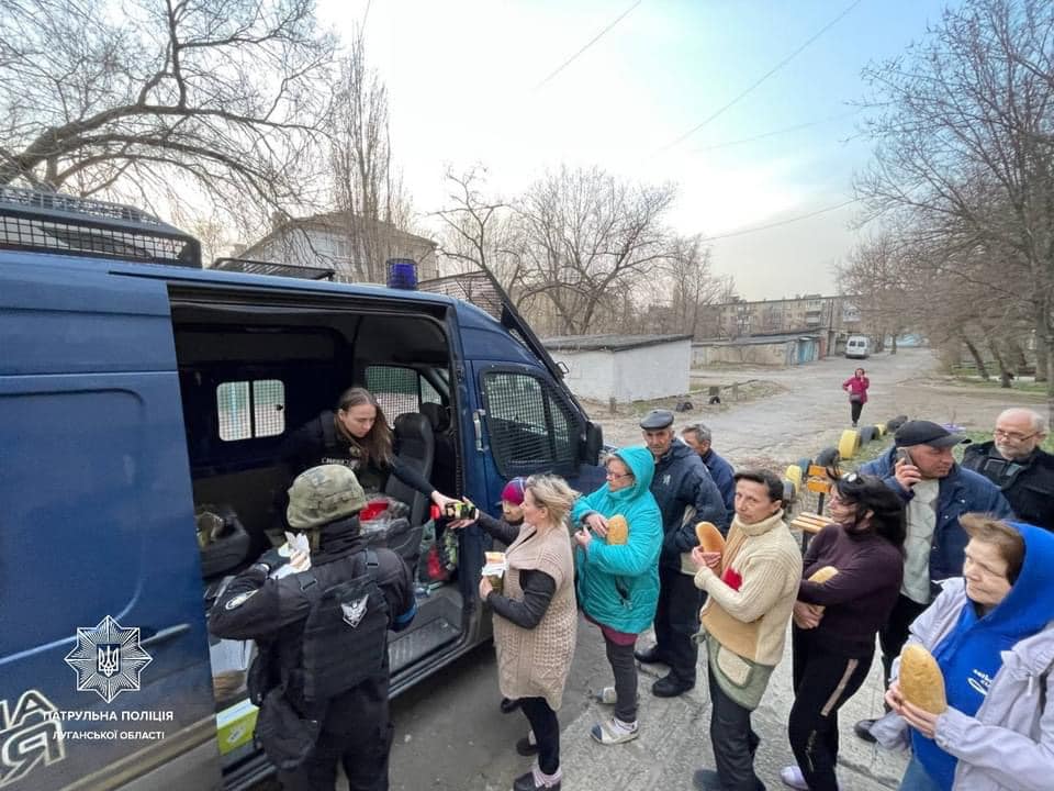 эвакуация с Луганщины продолжается