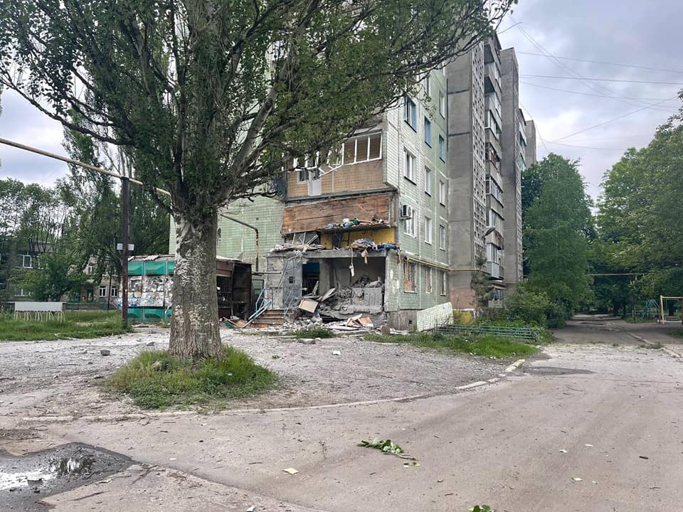 Обстрел Авдеевки