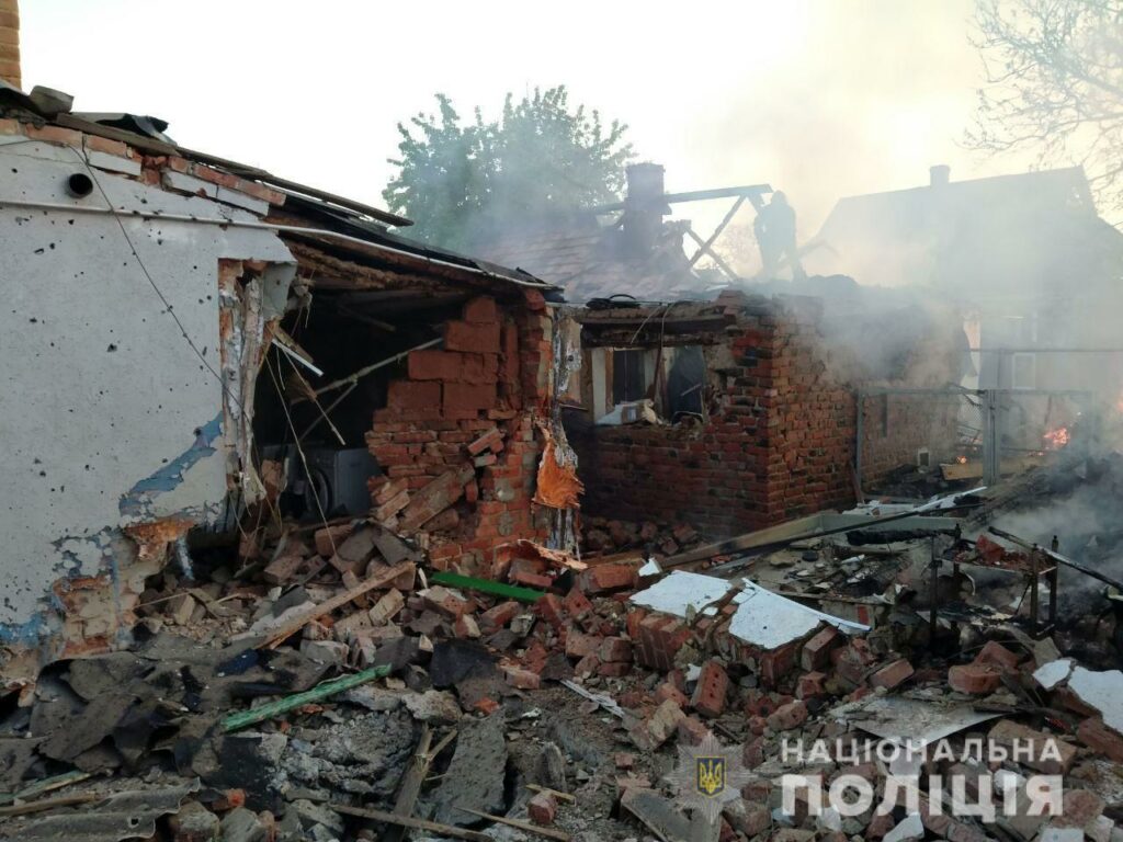 обстрелы городов рашистами