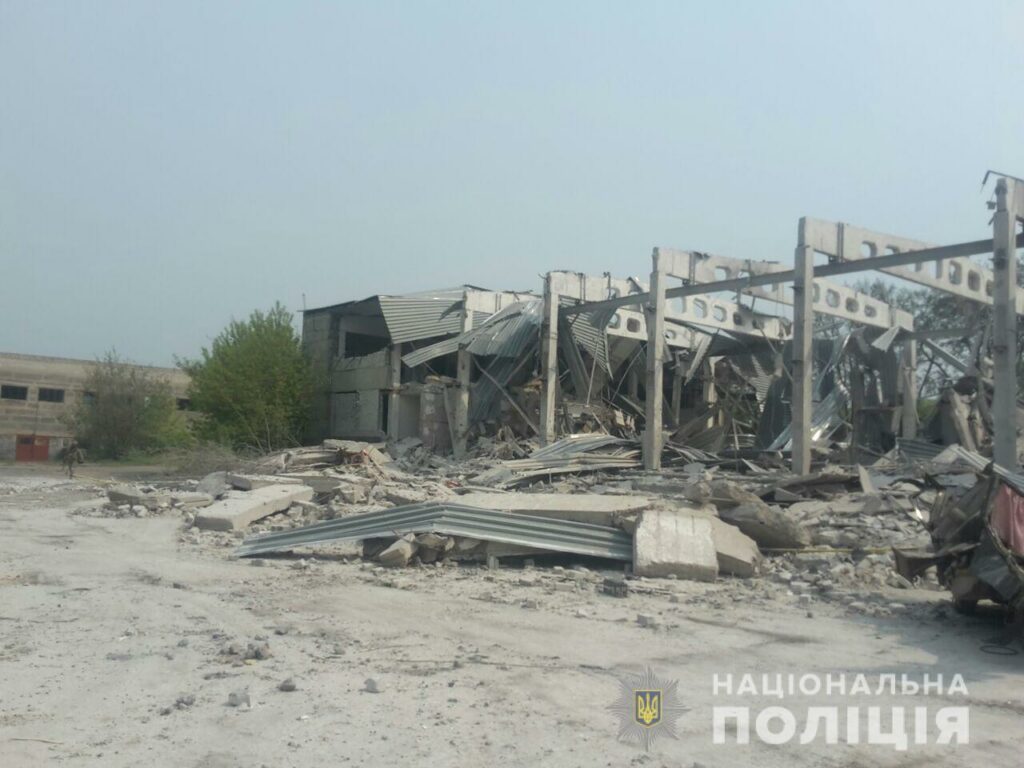 рашисты уничтожают Донетчину
