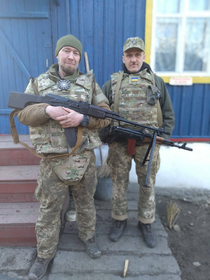 защитник с Луганщины