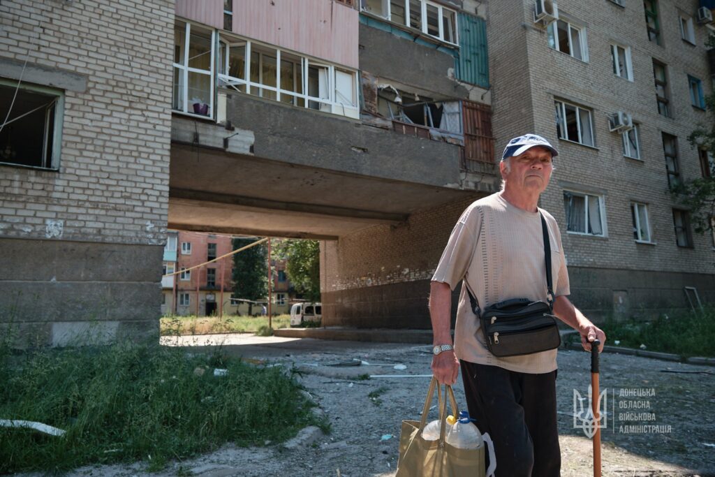 россияне обстреляли Николаевку на Донетчине